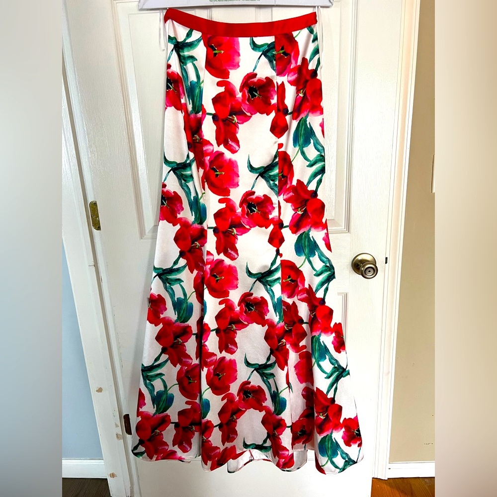 One of a kind Poppy Evening Gown Skirt